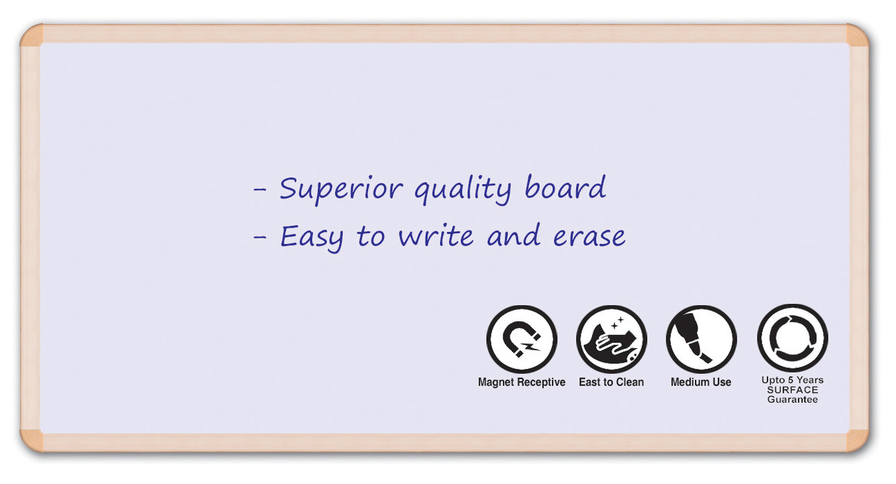 Resin Magnetic White Board